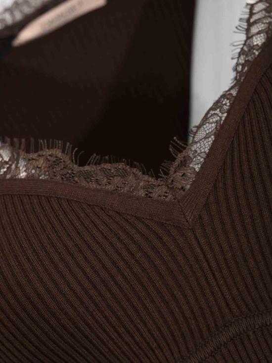 26FW 트윈셋 미디 스커트 262TP339213411 BROWN - TWINSET