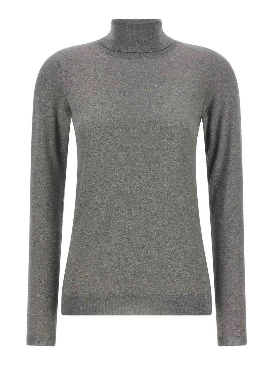 26FW 브루넬로 쿠치넬리 터틀 넥 캐시미어 스웨터 M41800063C9510 GREY