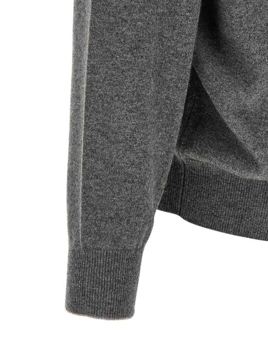  브루넬로 쿠치넬리 캐시미어 집업 니트 M2200124CFG26 GREY - BRUNELLO CUCINELLI