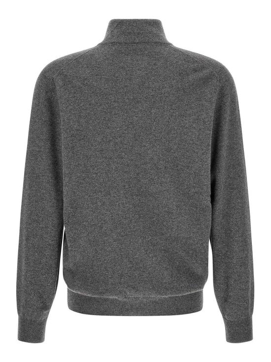  브루넬로 쿠치넬리 캐시미어 집업 니트 M2200124CFG26 GREY - BRUNELLO CUCINELLI