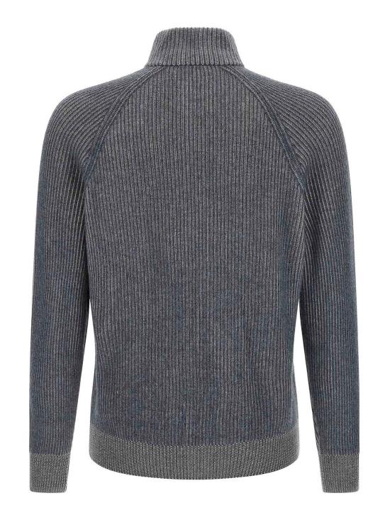 26FW 브루넬로 쿠치넬리 캐시미어 가디건 M22700506CYT41 BLUE - BRUNELLO CUCINELLI