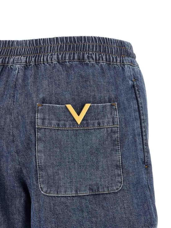 26SS 발렌티노 가라바니 숏팬츠 B3DD5509YA558 BLUE - VALENTINO GARAVANI