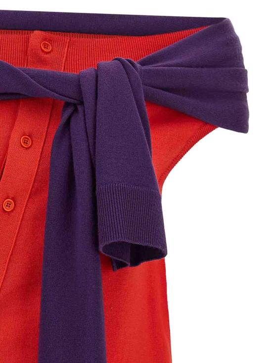 26FW JW앤더슨 민소매 티셔츠 KW1576YN0100459 RED - JW ANDERSON