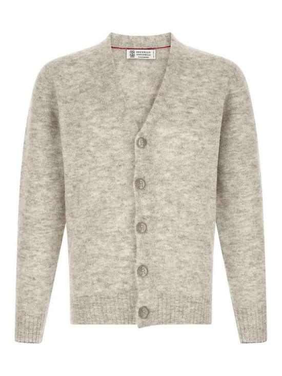 26FW 브루넬로 쿠치넬리 가디건 MTF709906CY921 GREY