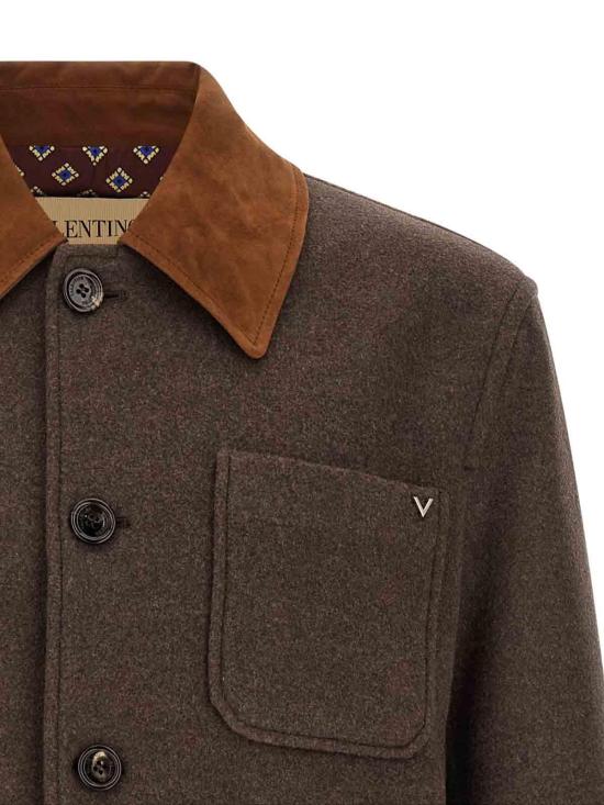 26FW 발렌티노 가라바니 숏팬츠 V0CJH48BP21MD BROWN - VALENTINO GARAVANI