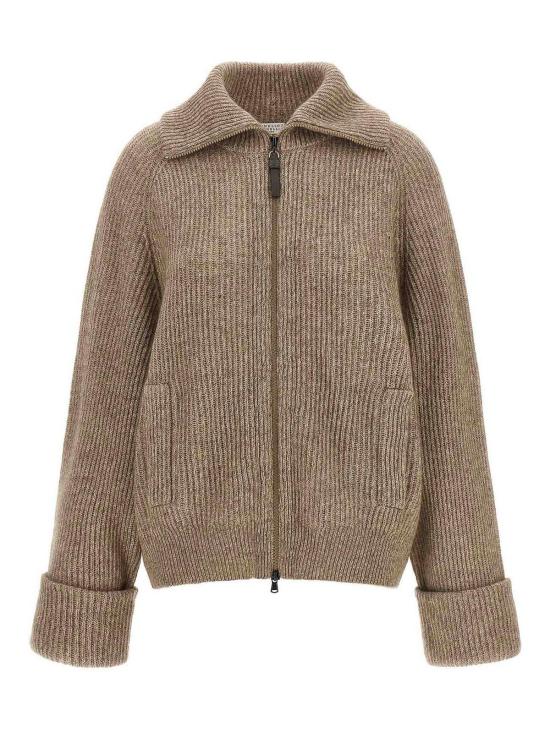 26FW 브루넬로 쿠치넬리 가디건 MTX755606C9928 BEIGE