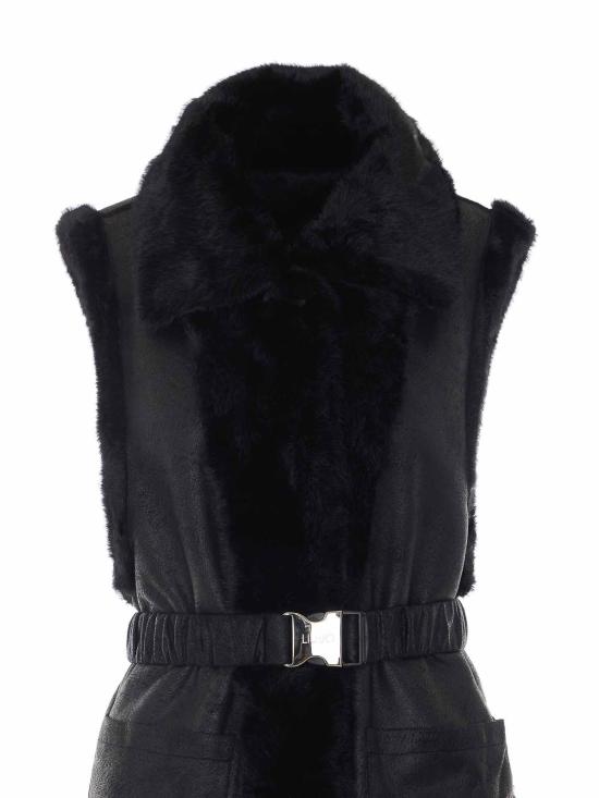 26SS 리우조 베스트 2F6050T030022222 BLACK - LIU JO