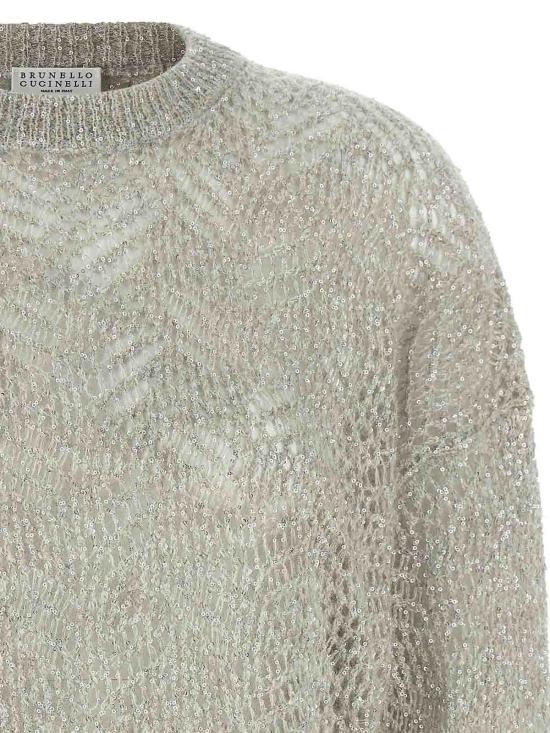 26FW 브루넬로 쿠치넬리 탑 MRG562500CBV65 GREY - BRUNELLO CUCINELLI