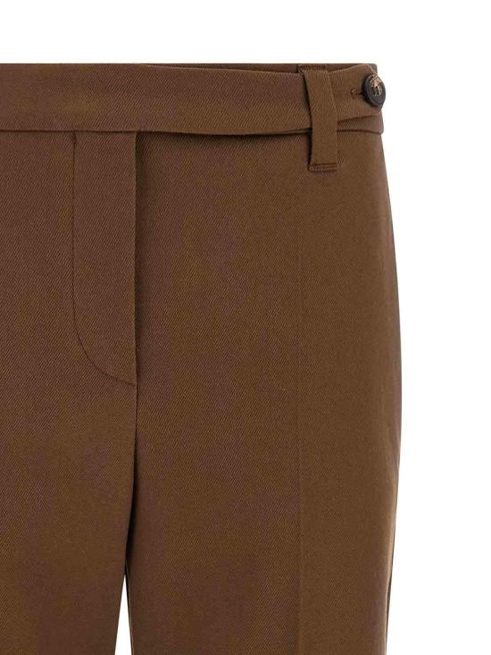 26FW 브루넬로 쿠치넬리 팬츠 MP126P8703C9812 BROWN - BRUNELLO CUCINELLI