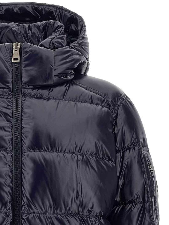26FW 에르노 마야 후드 쇼트 다운 재킷 PI001416U129739200 BLUE - HERNO