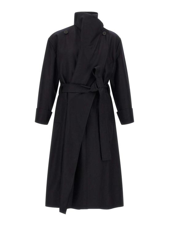 26FW 이세이 미야케 트렌치 코트 IM68JA21315 BLACK