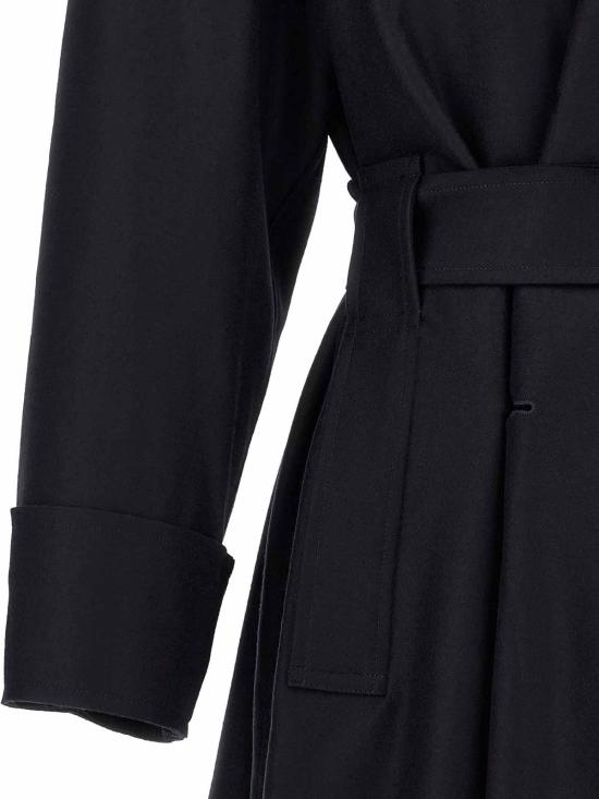 26FW 이세이 미야케 트렌치 코트 IM68JA21315 BLACK - ISSEY MIYAKE