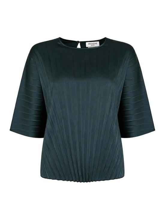 26FW 위켄드막스마라 블라우스 262516605160001E15 DARK GREEN