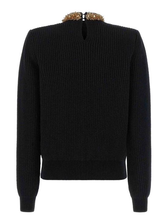 26FW 발망 탑 PU00000000100PA BLACK - BALMAIN