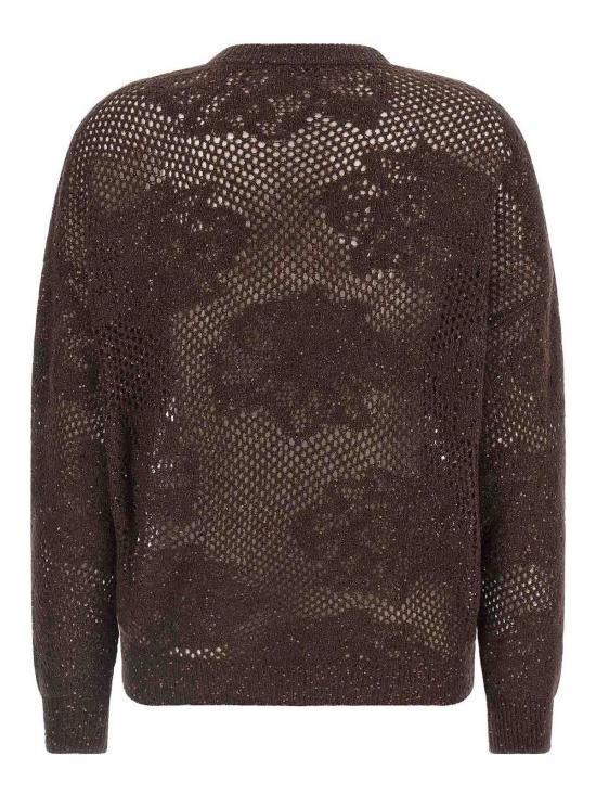 26FW 브루넬로 쿠치넬리 탑 MFA790102C9199 BROWN - BRUNELLO CUCINELLI