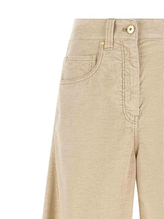 26FW 브루넬로 쿠치넬리 팬츠 MP185P4059C9881 BEIGE - BRUNELLO CUCINELLI