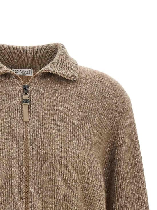 26FW 브루넬로 쿠치넬리 가디건 M1E224716CIT23 BROWN - BRUNELLO CUCINELLI