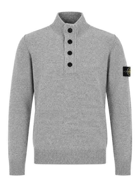 26FW 스톤 아일랜드 램스울 하프집 점퍼 5100040S00A3V0M60 GREY