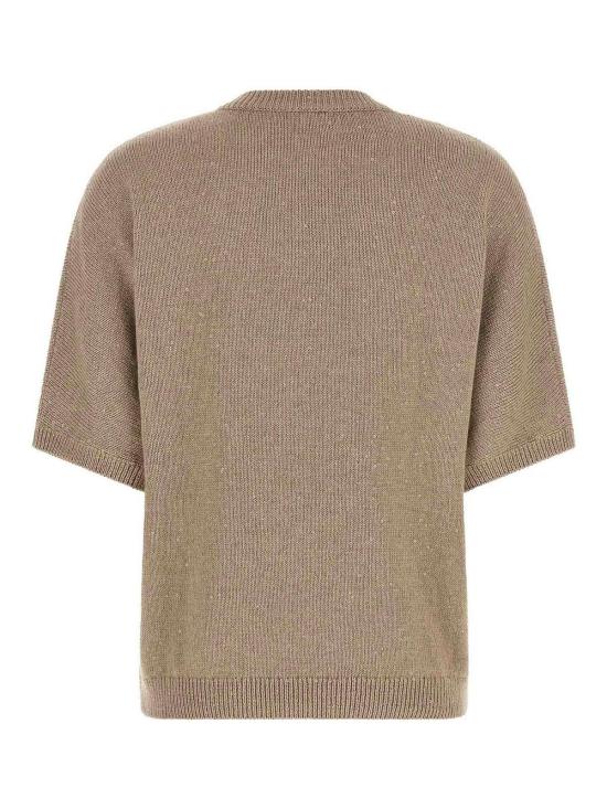 26FW 브루넬로 쿠치넬리 탑 M73540810CJ077 BEIGE - BRUNELLO CUCINELLI