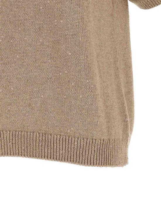 26FW 브루넬로 쿠치넬리 탑 M73540810CJ077 BEIGE - BRUNELLO CUCINELLI