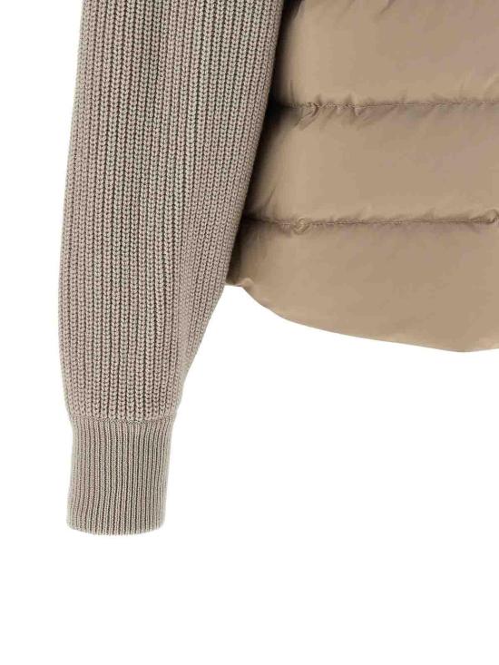 26FW 브루넬로 쿠치넬리 나일론 다운 재킷 MD5987696PC7958 BEIGE - BRUNELLO CUCINELLI