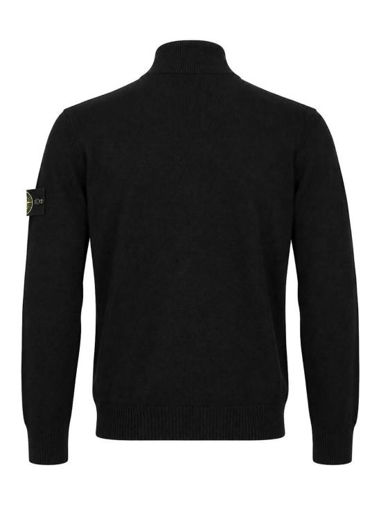 26FW 스톤 아일랜드 라이트 RWS 질롱 울 집업 가디건 5100023S00B4V0029 BLACK - STONE ISLAND