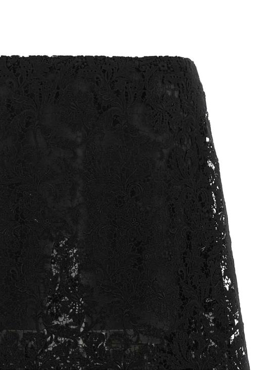 26FW 펜디 미디 스커트 FQ7756B1U2F0QA1 BLACK - FENDI