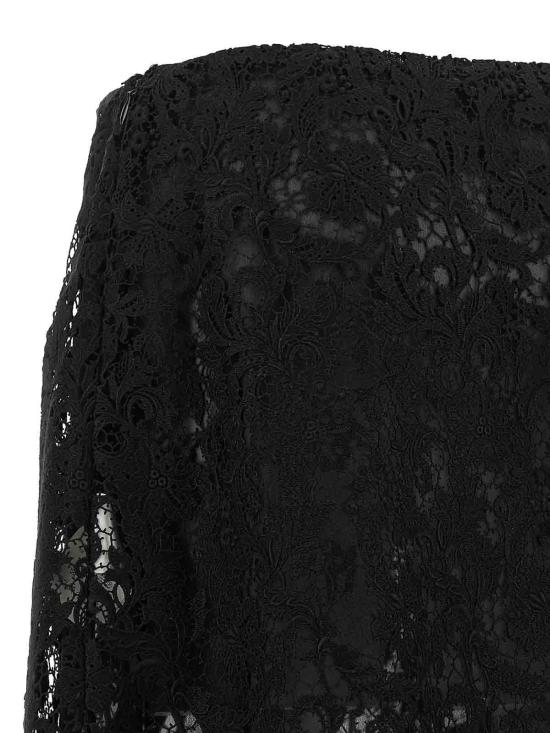 26FW 펜디 미디 스커트 FQ7756B1U2F0QA1 BLACK - FENDI