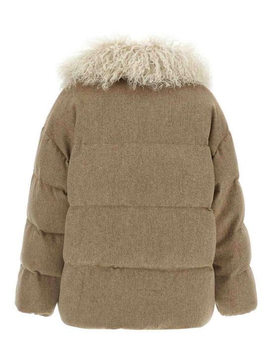 26FW 이브살로몬 패딩 27W27WFV01169U09WA2303 BEIGE - YVES SALOMON