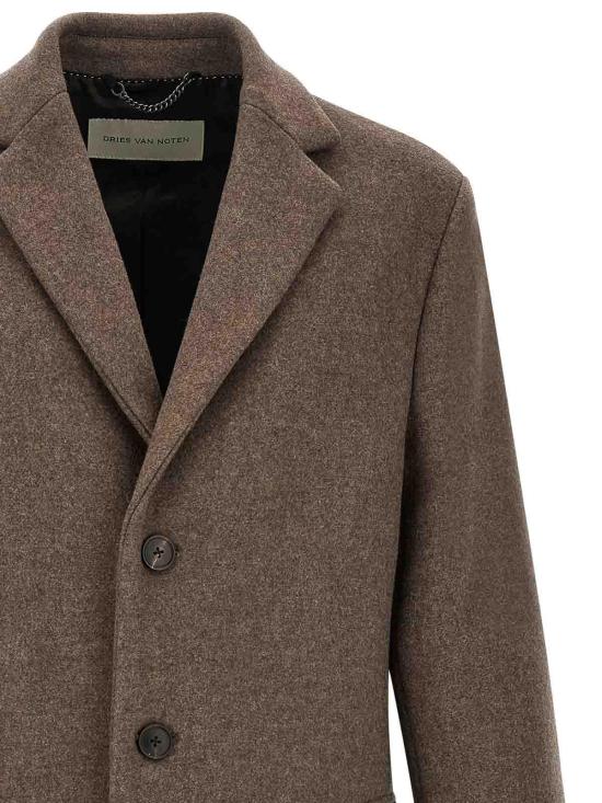 26FW 드리스 반 노튼 트렌치 코트 262020208421681E15 BROWN - DRIES VAN NOTEN