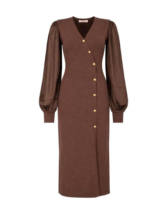 26FW 트윈셋 미디 스커트 262TT336011946 BROWN