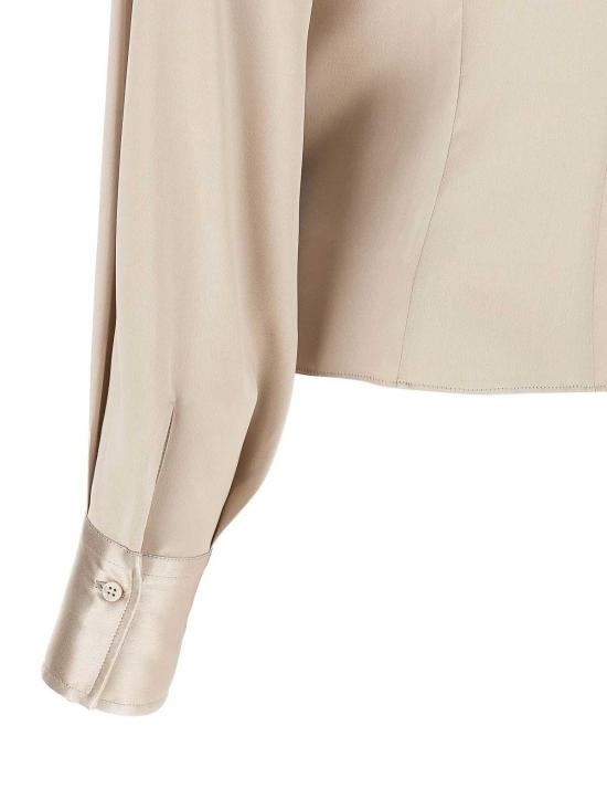 26FW 브루넬로 쿠치넬리 블라우스 M0C59B1T14C8561 BEIGE - BRUNELLO CUCINELLI