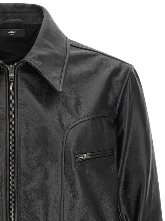 26FW 아미리 가죽 자켓 AM426JA0310002 BLACK - AMIRI