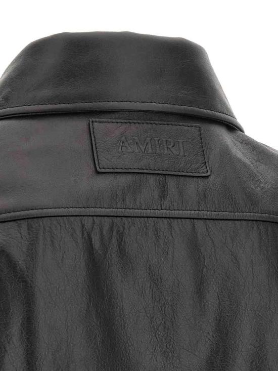 26FW 아미리 가죽 자켓 AM426JA0310002 BLACK - AMIRI