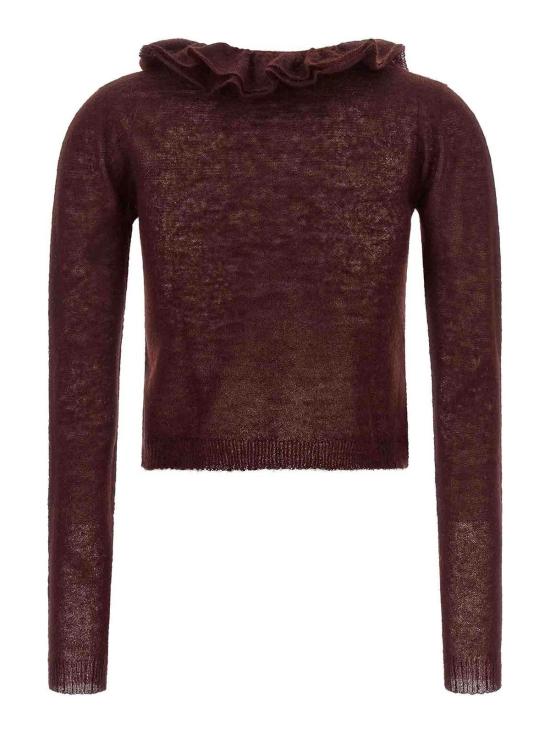 26FW 알베르타 페레티 탑 092466020106 DARK RED - ALBERTA FERRETTI