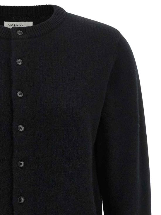 26FW 익스트림캐시미어 가디건 N435LITTLELAMBRAVEN BLACK - EXTREME CASHMERE