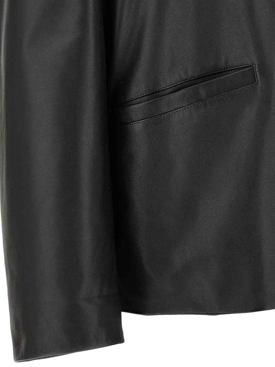 26FW 질샌더 가죽 자켓 J22SW0178J07236001 BLACK - JIL SANDER