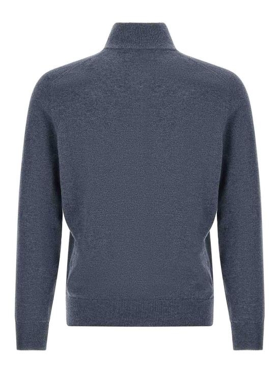  브루넬로 쿠치넬리 캐시미어 집업 니트 M2200124CUK71 BLUE - BRUNELLO CUCINELLI