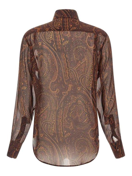 26FW 에트로 셔츠 WRIA011899SA124X0865 BROWN - ETRO