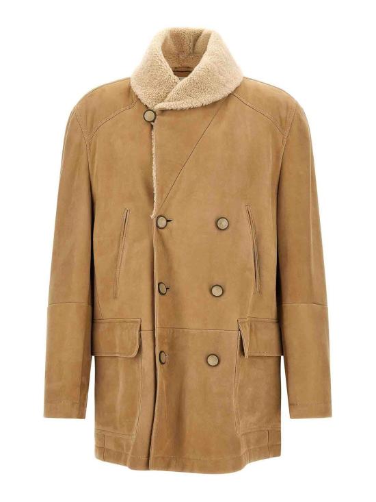 26FW 브루넬로 쿠치넬리 숏팬츠 MPMCU2091C9876 BEIGE