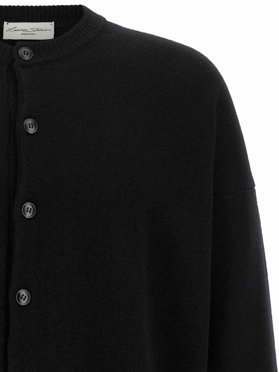  LARMERI STUDIO 가디건 CRML009 BLACK - LARMERI STUDIO