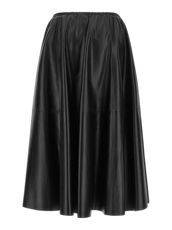 26FW 알베르타 페레티 가죽 자켓 370551900555 BLACK - ALBERTA FERRETTI