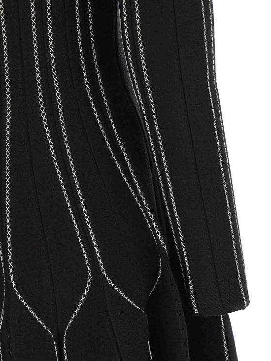 26FW 엘리자베타프랜치 미디 스커트 AM39Q67E2685 BLACK - ELISABETTA FRANCHI