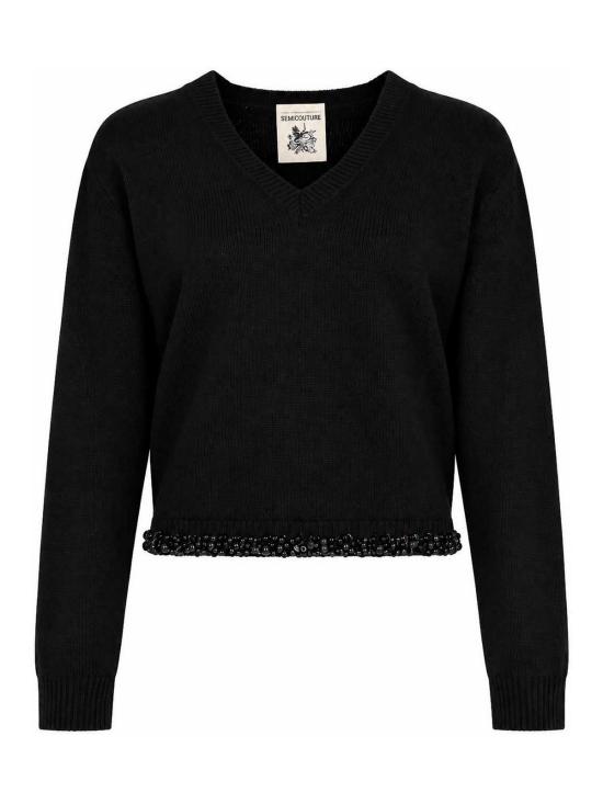 26FW 세미쿠튀르 탑 Y6WH66Y690 BLACK