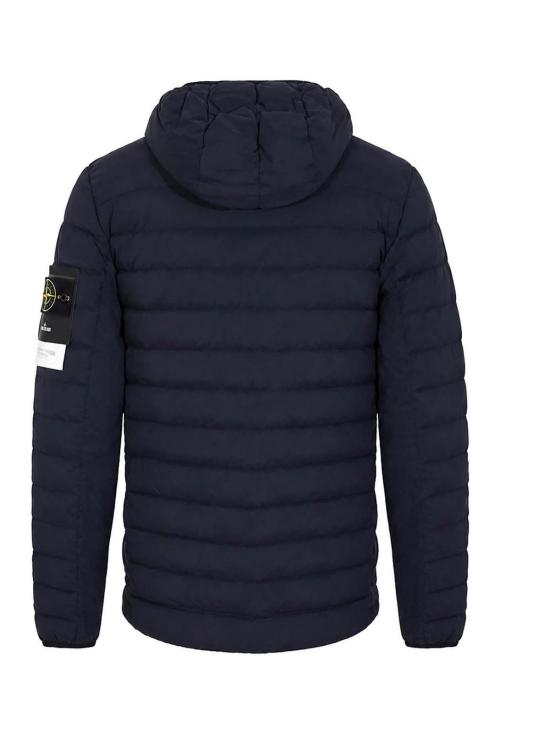 26FW 스톤 아일랜드 심리스 터널 나일론 다운 TC 후드 숏패딩 4100107S0183V0020 DARK BLUE - STONE ISLAND