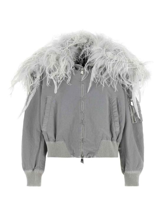 26FW 디 아티코 봄버 자켓 CAPWCB00132PAA140OD042 GREY