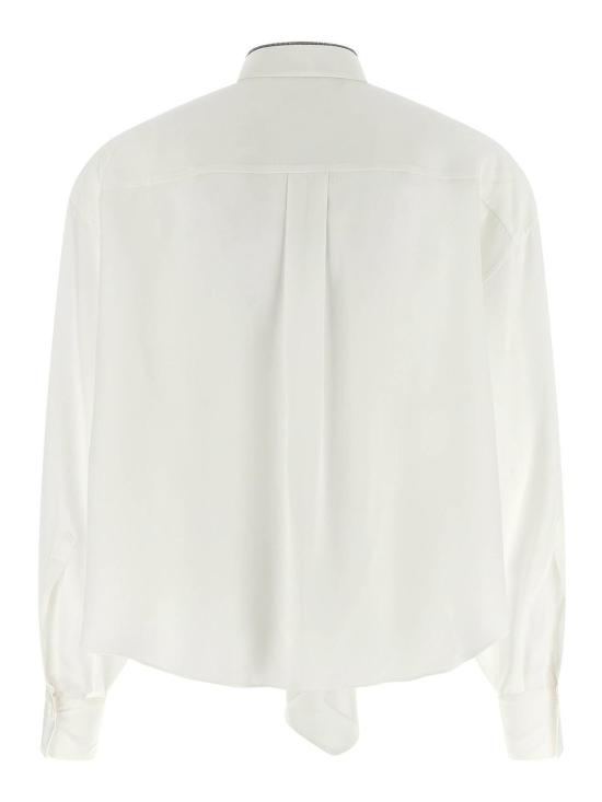 26FW 브루넬로 쿠치넬리 셔츠 MP993M3A26C600 WHITE - BRUNELLO CUCINELLI