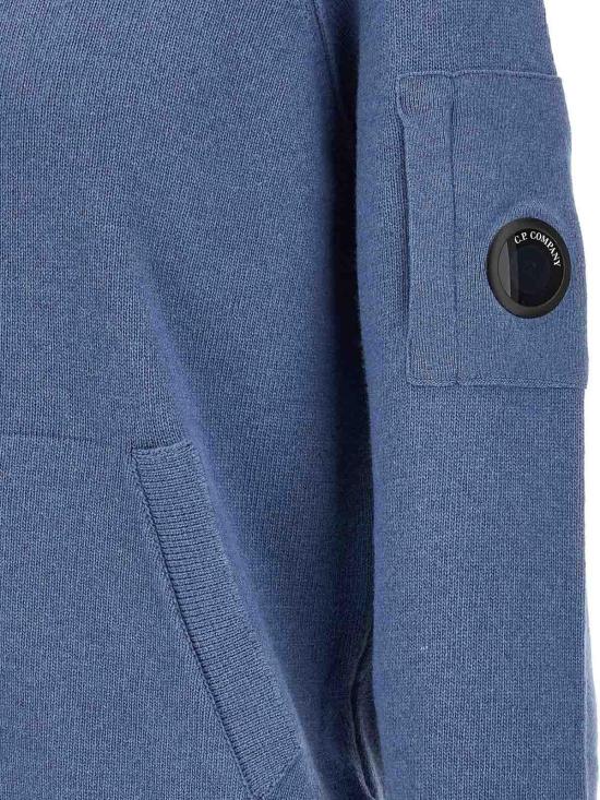 26FW 씨피 컴퍼니 가디건 21CMKN708A110149A871 LIGHT BLUE - C.P. COMPANY