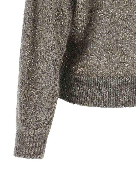 26FW 브루넬로 쿠치넬리 탑 MRG562504CQC50 GREY - BRUNELLO CUCINELLI