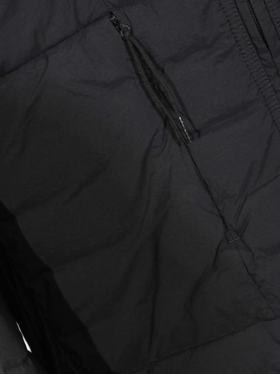 26FW 스톤 아일랜드 심리스 터널 나일론 다운 TC 후드 숏패딩 4100107S0183V0029 BLACK - STONE ISLAND